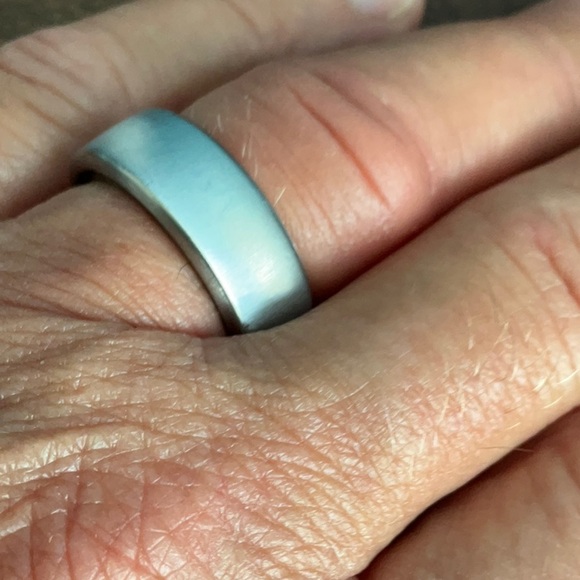 Oura Gen 3 Horizon Brushed Titanium Size 8 with charger - Picture 9 of 16